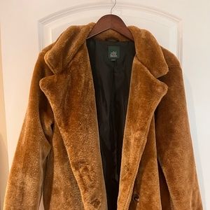 Wild Fable Teddy Bear Pea Coat